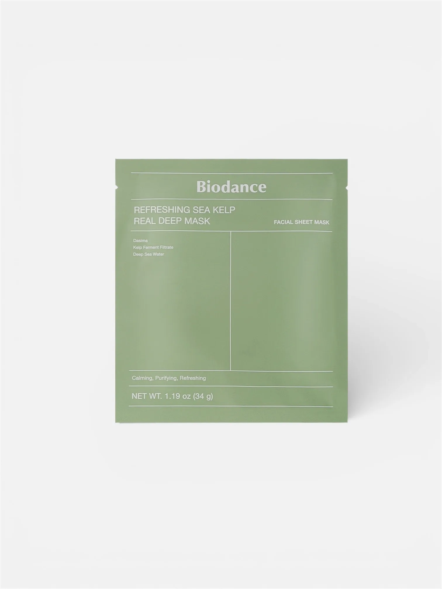 Refreshing Sea Kelp RealDeep Mask